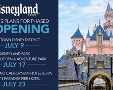Disneyland is Reopening and Get Away Today has Urgent Ticket Availability News!