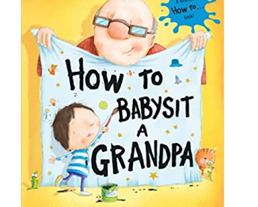 How to Babysit a Grandpa Hardcover Book Only $8.49!