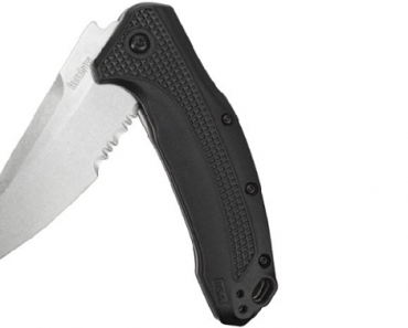 Kershaw Link, Serrated Pocket Knife Only $21.94! (Reg. $36)