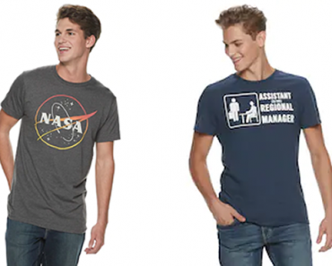 Kohl’s 30% Off! Earn Kohl’s Cash! Stack Codes! FREE Shipping! Men’s Licensed Character Graphic Tees – Just $7.00!