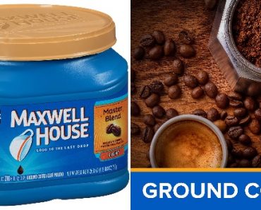 Maxwell House Master Blend Ground Coffee Only $4.15!
