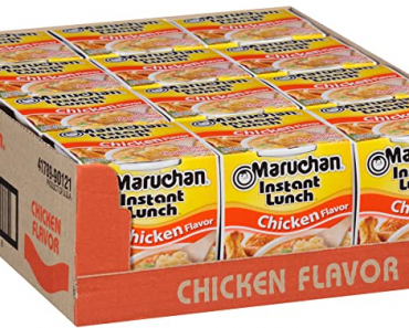 Maruchan Instant Lunch Chicken Flavor, 2.25 Ounce (Pack of 12) Only $4.09!