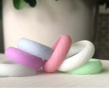 Silicone Wedding Rings (6 Count Set) Only $8.99 Shipped! (Reg. $20)