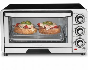 Cuisinart Custom Classic Stainless Steel Toaster Oven Only $39.99!