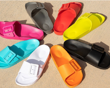 Fiji Buckle Slide Sandals Only $17.99 Shipped! (Reg. $35)