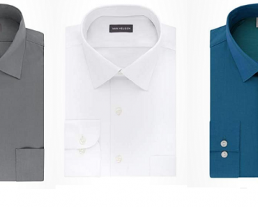 Men’s Dress Shirts Start at Only $14.99! Popular Brands Like Van Heusen, Calvin Klein, & Kenneth Cole Included!