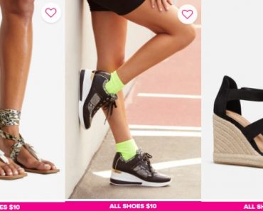 Grab a Pair of Summer Sandals, Sneakers, Shoes, or Boots for Just $10!