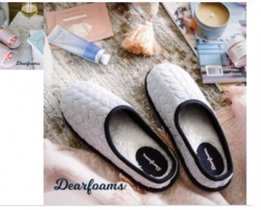 Summer Slippers by Dearfoams up to 65% off!