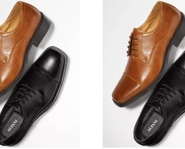 Men’s Alfani Adam Cap Toe Oxford Shoes Only $19.99! (Reg. $60) Great Father’s Day Gift!