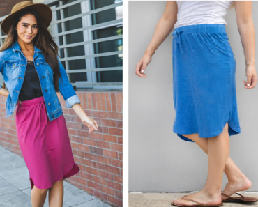 Solid Color Weekend Skirt | S-3X Only $15.99!