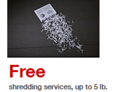 Staples: FREE Shredding Service! (Up to 5lbs)