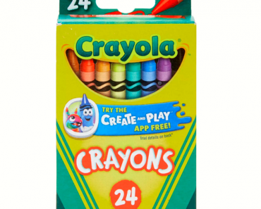 Crayola 24ct Crayons Only $.50 Cents!!
