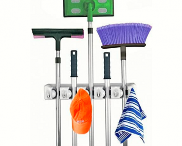 Home- It Mop and Broom Holder Just $14.99!!