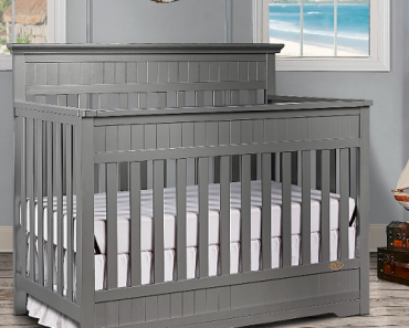 Slumber Baby Chesapeake 5-In-1 Convertible Crib – Storm Grey Just $159.99 Shipped! (Reg. $200)