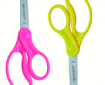 Westcott 5″ Pointed Kids Scissors 2-Pack Only $1.73!!