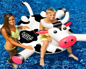 Swimline LOL Cow Inflatable Pool Float Only $29.99 Shipped! (Reg. $45)