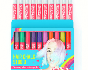 GirlZone: Hair Chalk Set For Girls – 10 Piece Only $15.99! (Reg. $25)
