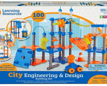 Learning Resouces City Engineering & Design Building Set STEM Toy Only $17.29! (Reg. $30)