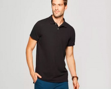 Men’s Polo Tops (Multiple Color Options) Only $6.99!!