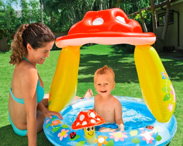 Intex 40″ x 35″ Mushroom Baby Pool Only $34.99! (Reg. $65.99)