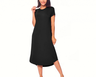 Modern Midi Dress (Multiple Colors) S-3X Only $14.99! (Reg. $59.99)