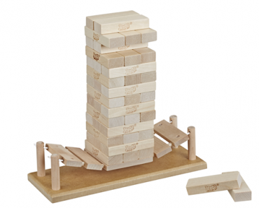 Jenga Bridge Wooden Block Stacking Tumbling Tower Game – Just $5.77!