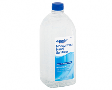 Equate Moisturizing Hand Sanitizer, 60 fl oz – Just $5.97! Back in stock – again!
