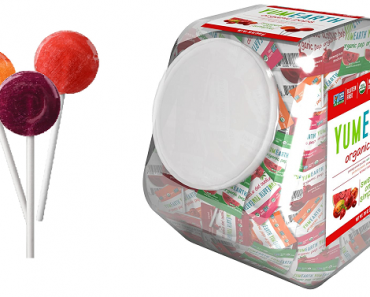 YumEarth Organic Natural Fruit Lollipops 125 Count Only $11.26 Shipped!