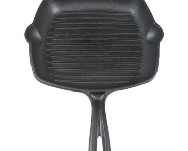 Ozark Trail 11″ x 11″ Square Cast Iron Griddle Just $11.49!