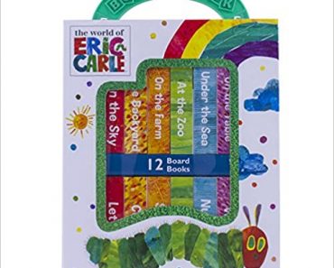 My First Library Board Book Block 12-Book Set Just $7.67!