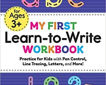 Amazon: My First Learn to Write Workbook Only $3.53!