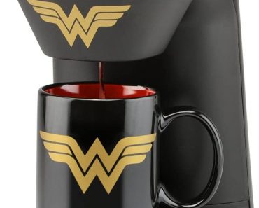 DC Wonder Woman 1-Cup Coffee Maker with Mug Just $18.66!
