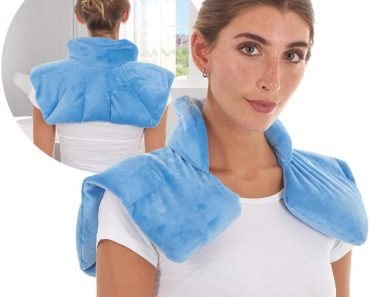 Microwavable Heating Pad for Neck and Shoulders ONLY $9.99!