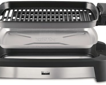 Bella Pro Series Indoor Smokeless Grill (Stainless Steel) – Only $29.99!