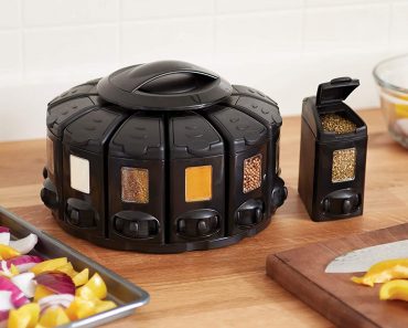 Kitchen Art Select-A-Spice Auto-Measure Pro Carousel – Only $26!
