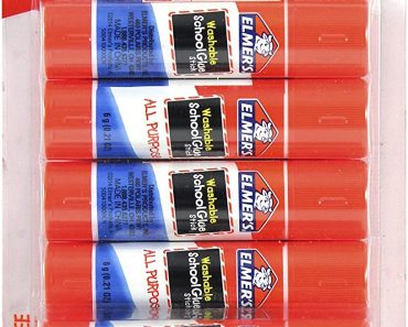 Elmer’s All Purpose School Glue Sticks, 8 Count – Only $3.99!