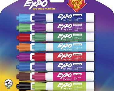EXPO Low-Odor Dry Erase Markers – Only $8.65!