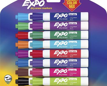 EXPO Low-Odor Dry Erase Markers – Only $8.65! EXPO Low-Odor Dry Erase Markers – Only $8.65!
