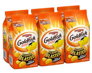 Pepperidge Farm Goldfish Flavor Blasted Xtra Cheddar Crackers 6-pk Only $8.89!