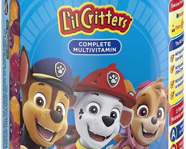 L’il Critters Paw Patrol Complete Multivitamin Gummies 60-ct Only $4.98!