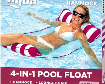 AQUA 4-in-1 Monterey Hammock Inflatable Pool Float – Only $14.60!