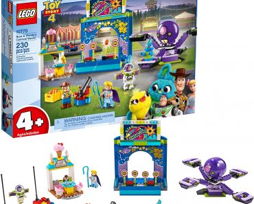 LEGO Disney Pixar’s Toy Story 4 Buzz Lightyear & Woody’s Carnival Mania Building Kit – Only $29.69!