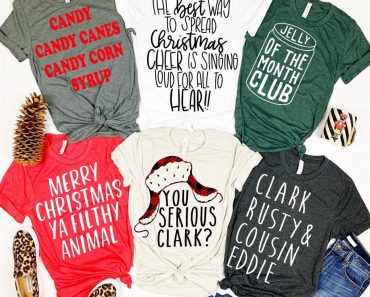 Holiday Graphic Tees – Only $13.99!