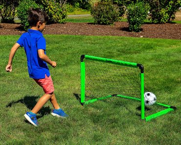 Franklin Sports Kids Mini Soccer Goal Set – Only $16.99!