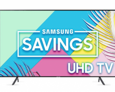 SAMSUNG 55″ Class 4K Ultra HD (2160P) HDR Smart LED TV $399.99! (Reg. $599.99)
