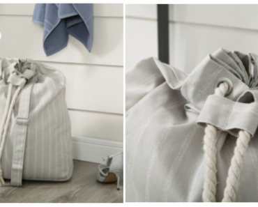 Better Homes & Gardens Grey Pumice Drawstring Laundry Bag 2-Pack Just $6.90!