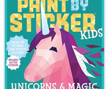 Paint by Sticker Kids: Unicorns & Magic Just $3.99! (Reg. $9.99)
