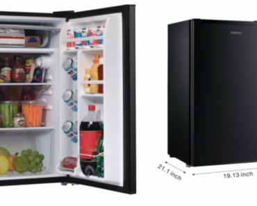 Galanz 3.5 Cu Ft Single Door Mini Fridge Just $99.00! (Reg. $179.00)