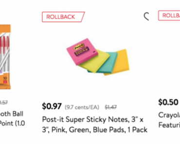 Walmart School Supplies Starting At Just $0.25!