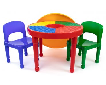 Tot Tutors LEGO Compatible Activity Table and Chairs Just $44.99!